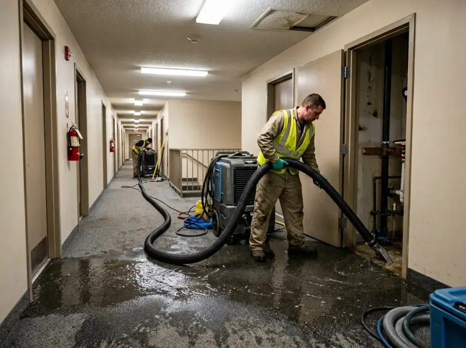 multi-unit-apartment-hallway-f-005 — frequently asked questions, Emergency Burst Pipe Water Extraction & Removal in Visalia,…